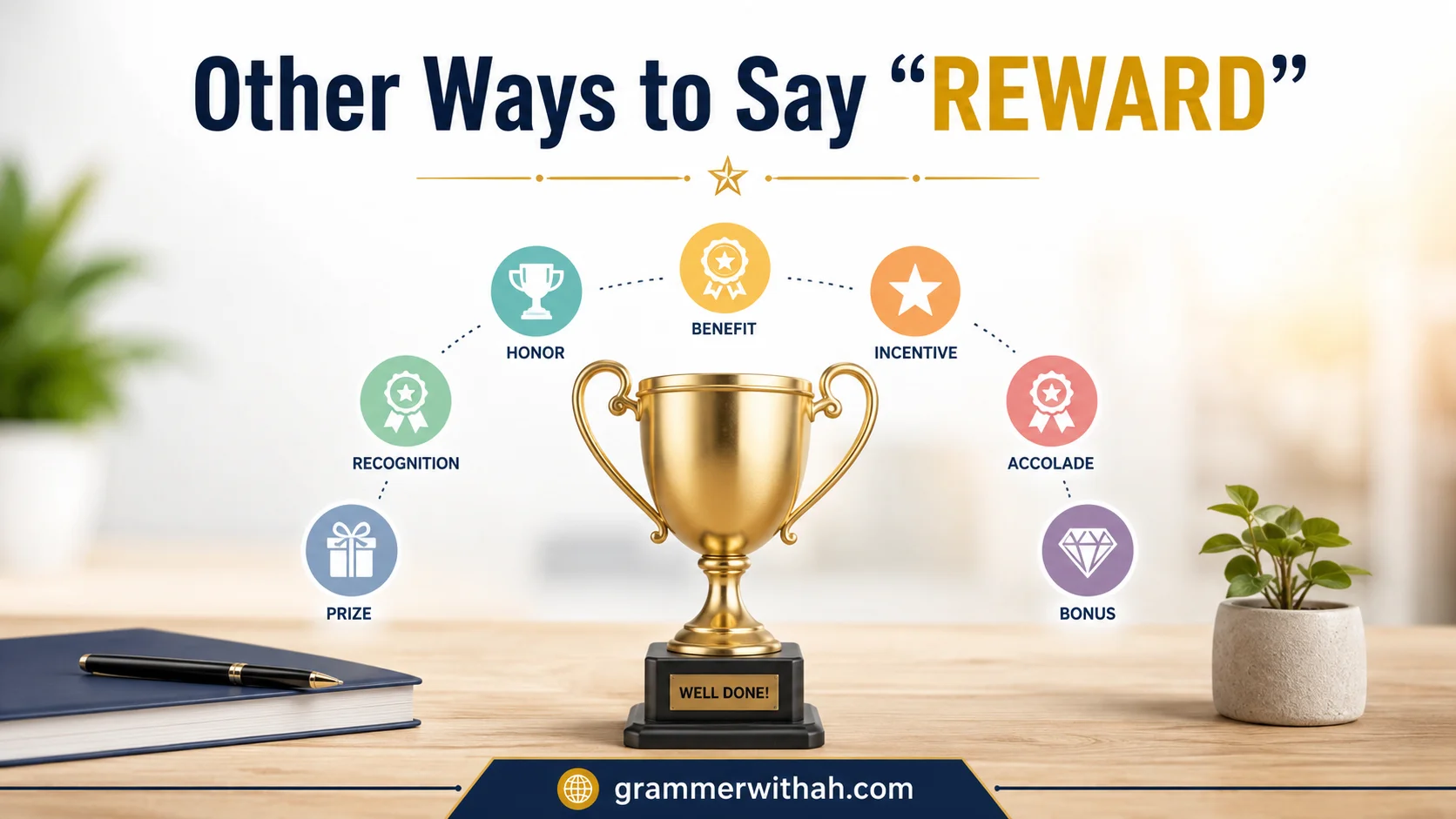 Other Ways to Say “REWARD”