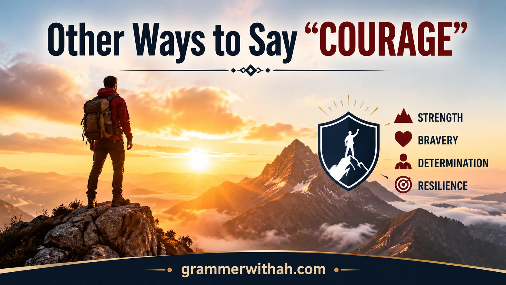 Other Ways to Say “COURAGE”
