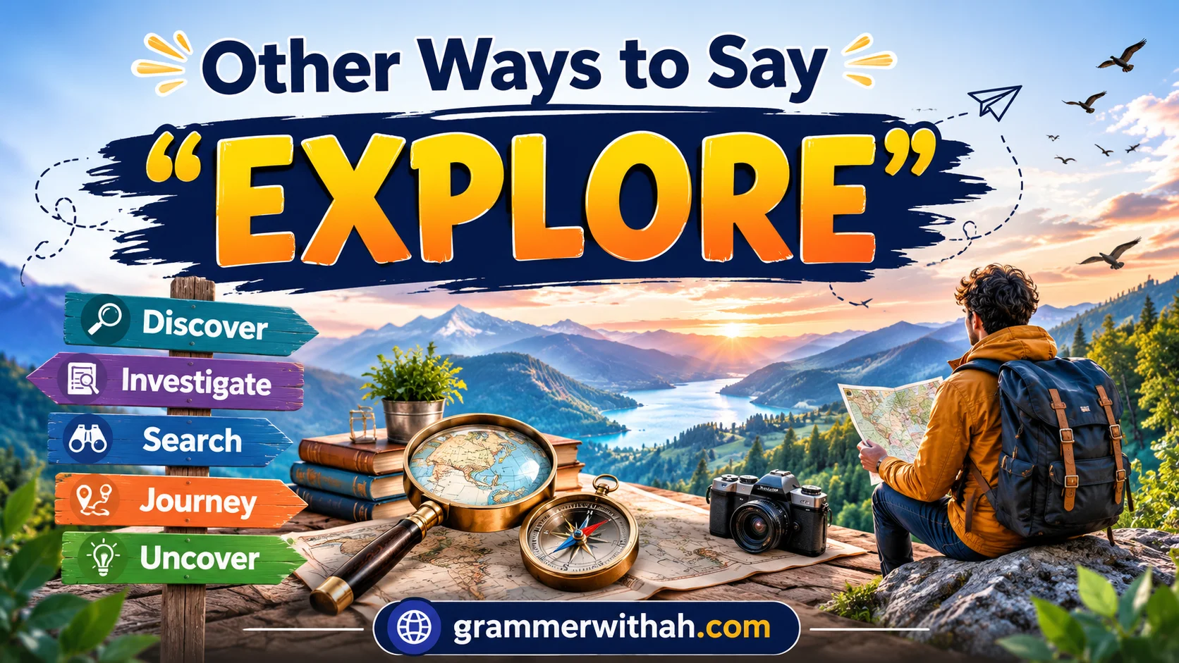 Other Ways to Say "EXPLORE"