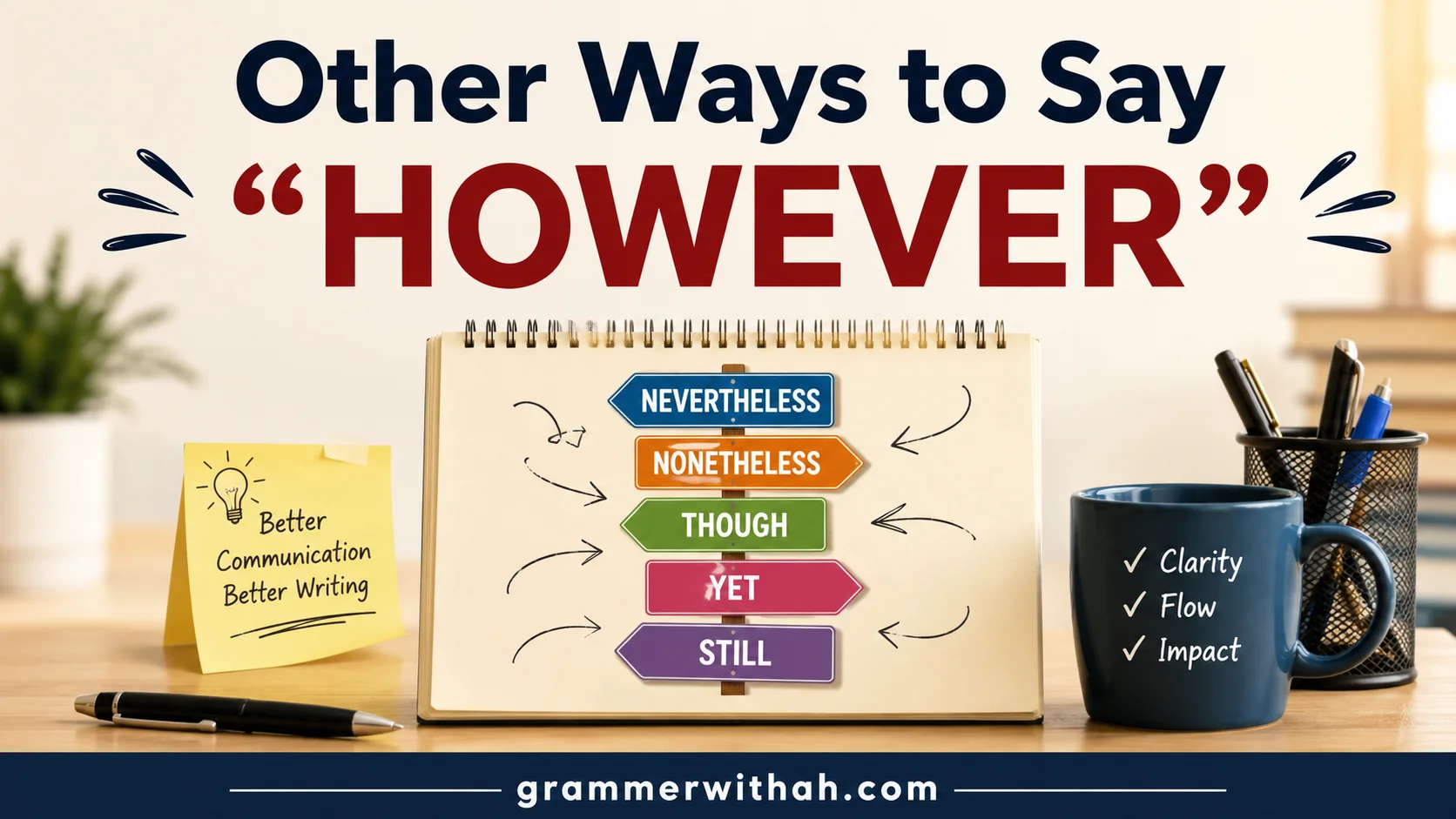Other Ways to Say “HOWEVER”