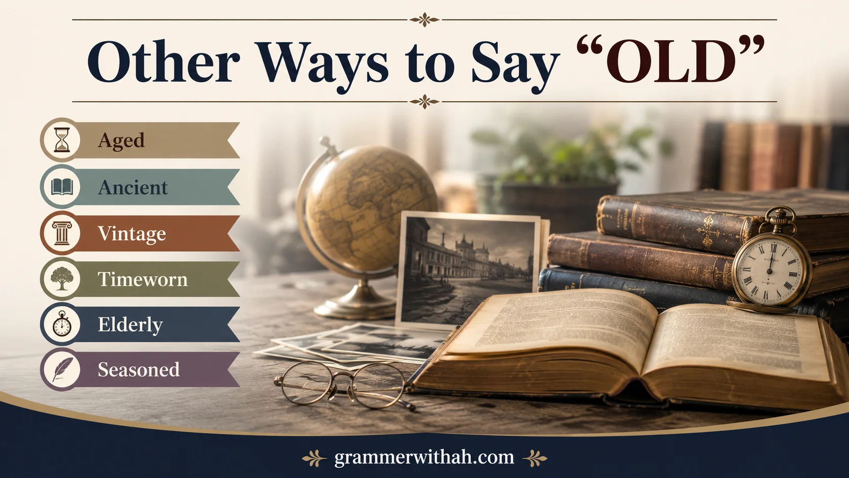 Other Ways to Say "OLD"