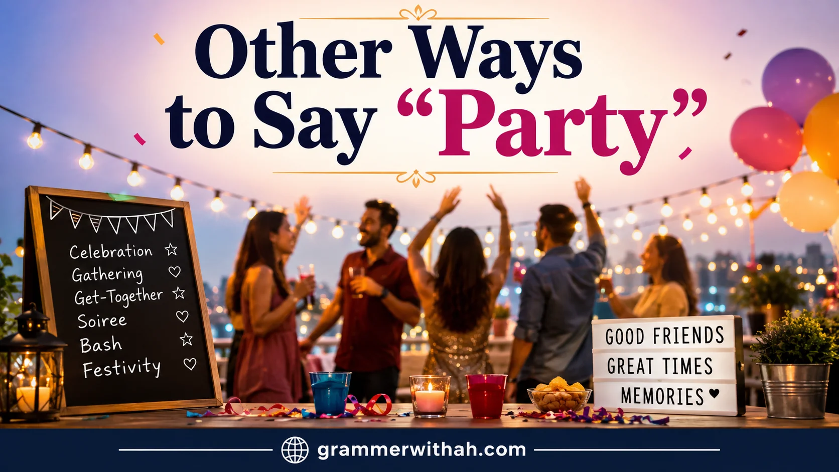 Other Ways to Say “Party”
