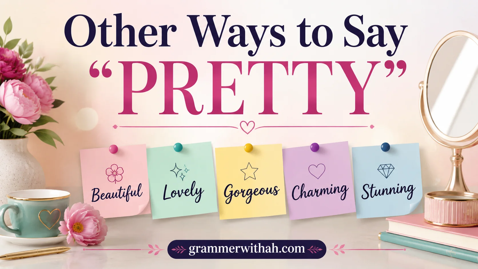 Other Ways to Say “PRETTY”
