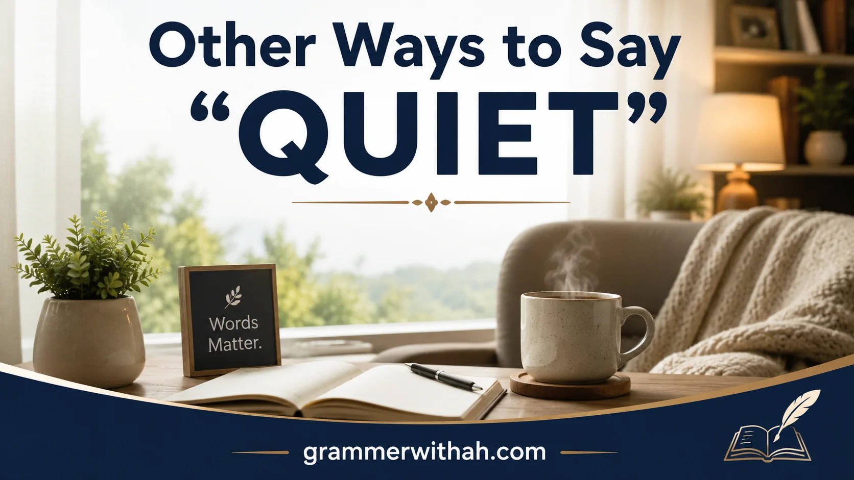 Other Ways to Say "QUIET"