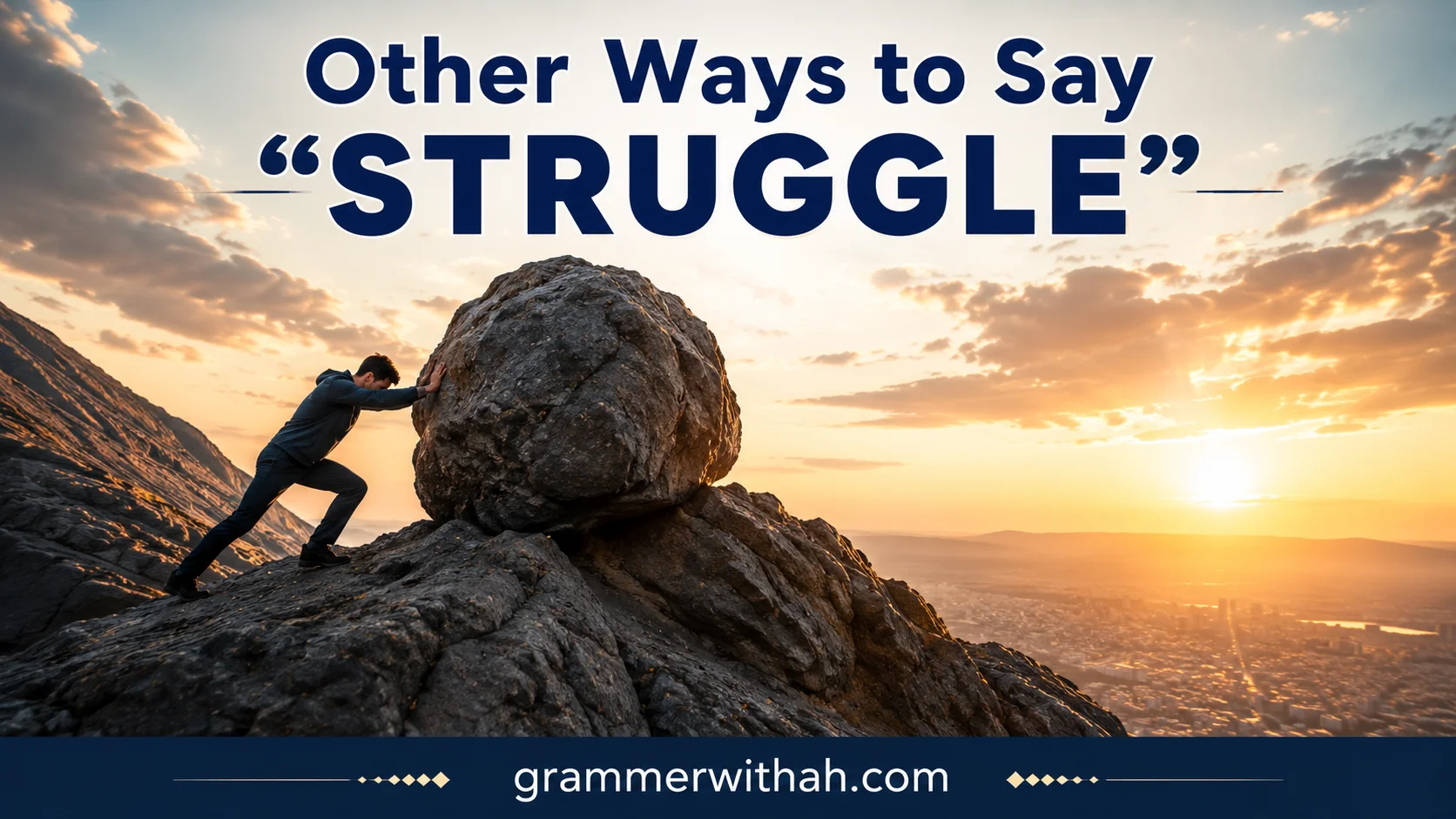 Other Ways to Say “STRUGGLE”