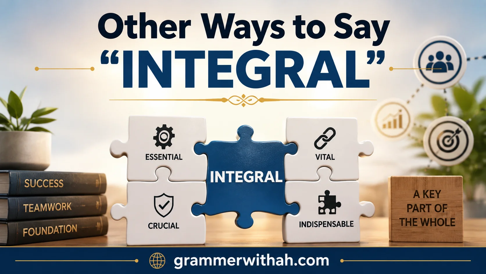 Other Ways to Say “INTEGRAL”