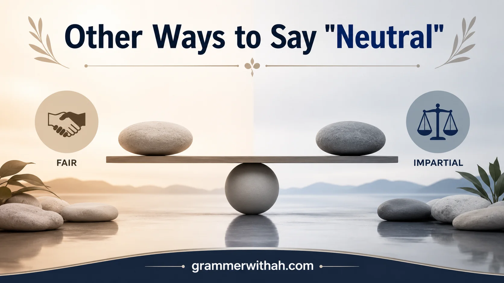Other Ways to Say "Neutral"