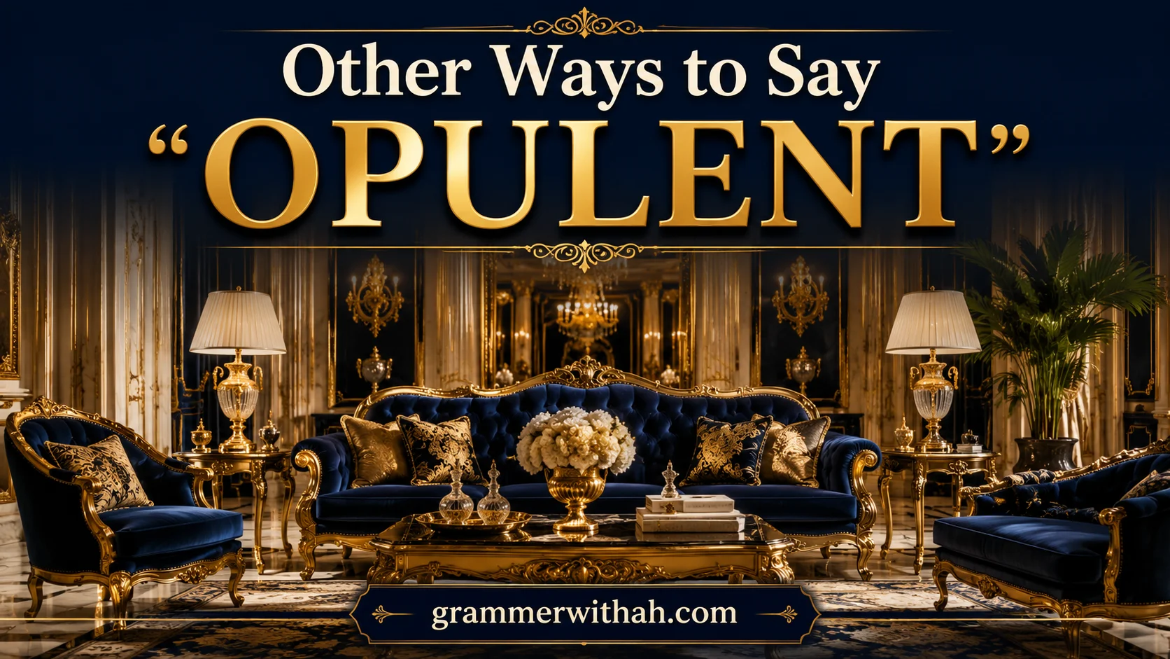 Other Ways to Say “OPULENT”