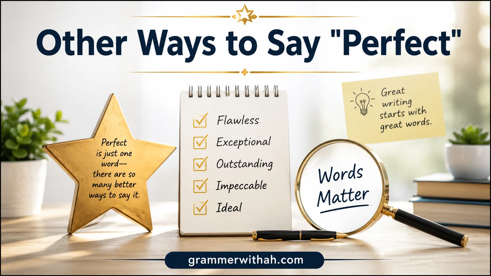 Other Ways to Say "Perfect"