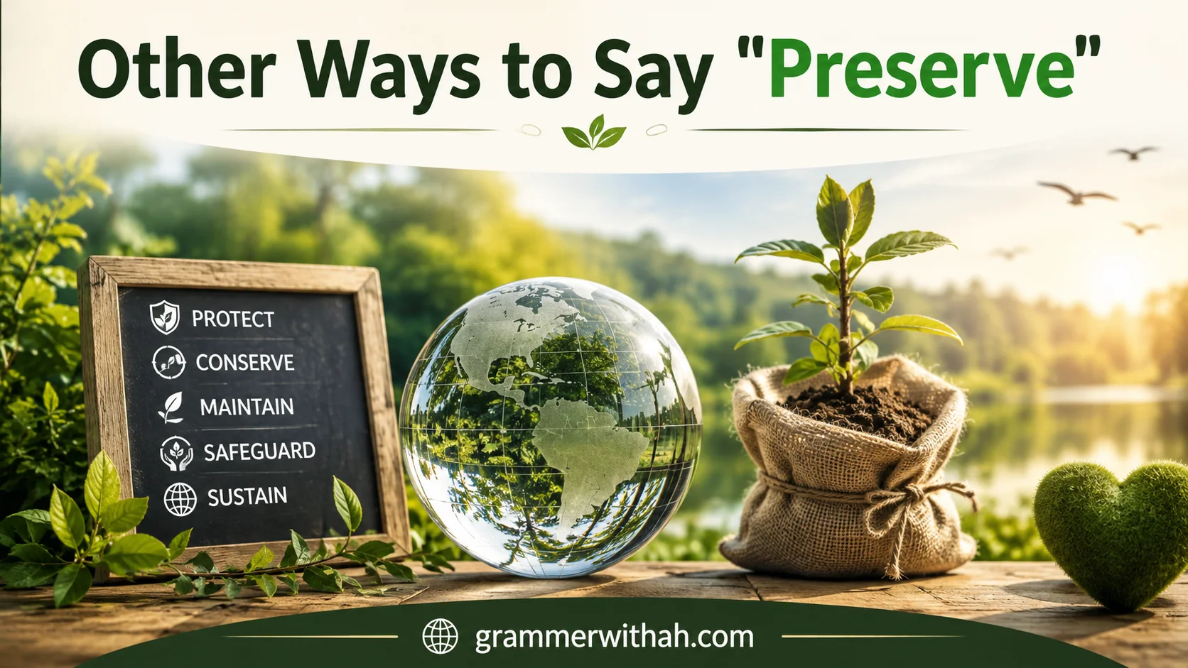 Other Ways to Say "Preserve"