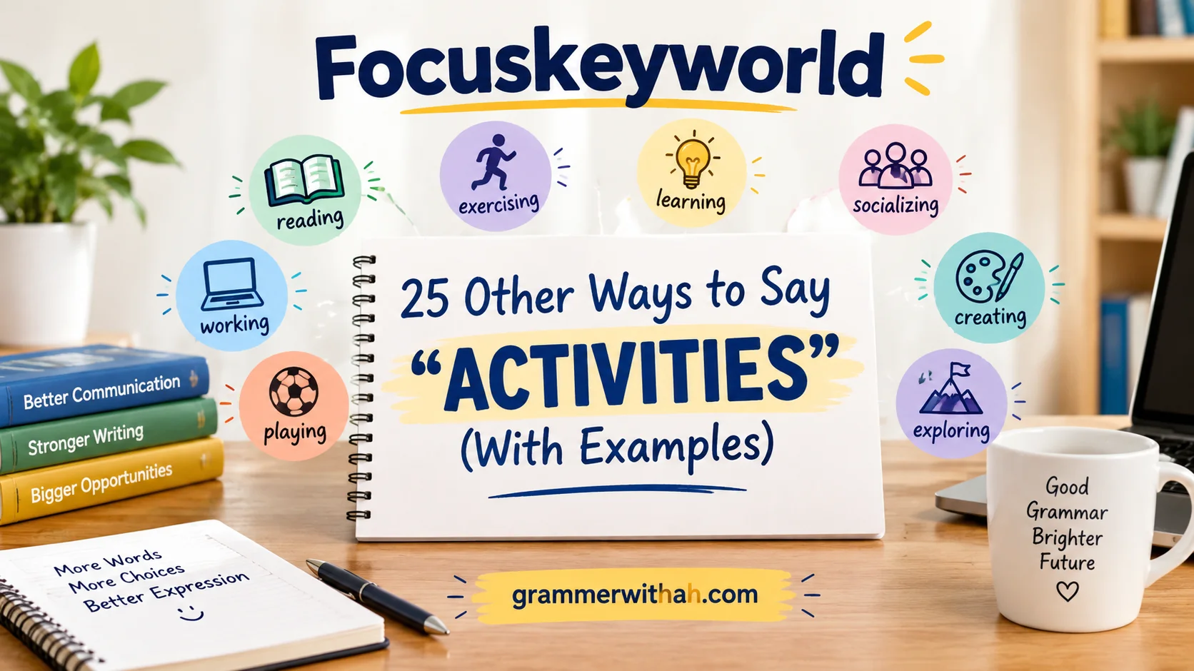 Other Ways to Say “ACTIVITIES”