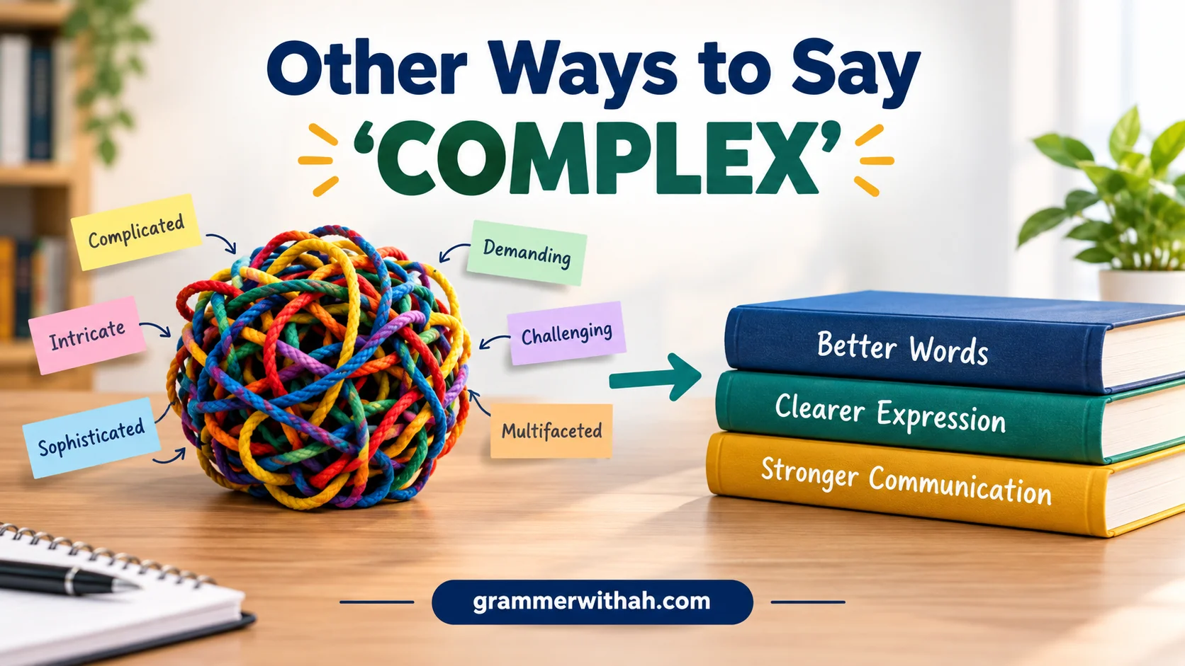 Other Ways to Say ‘COMPLEX’