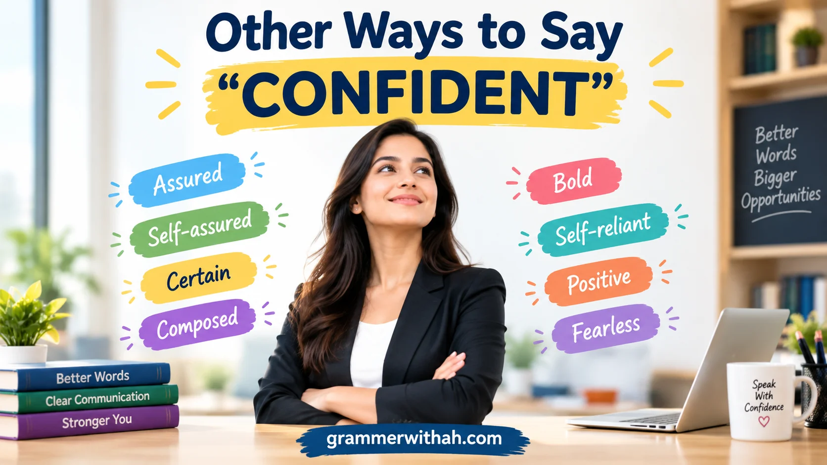 Other Ways to Say “CONFIDENT”