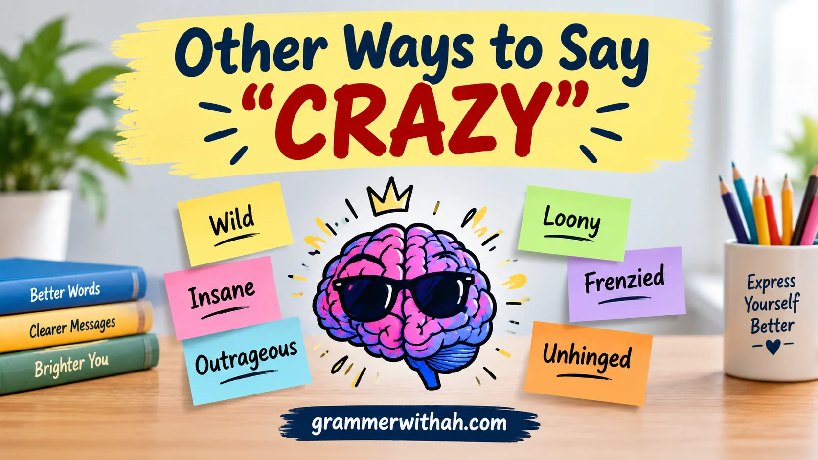 Other Ways to Say “CRAZY”