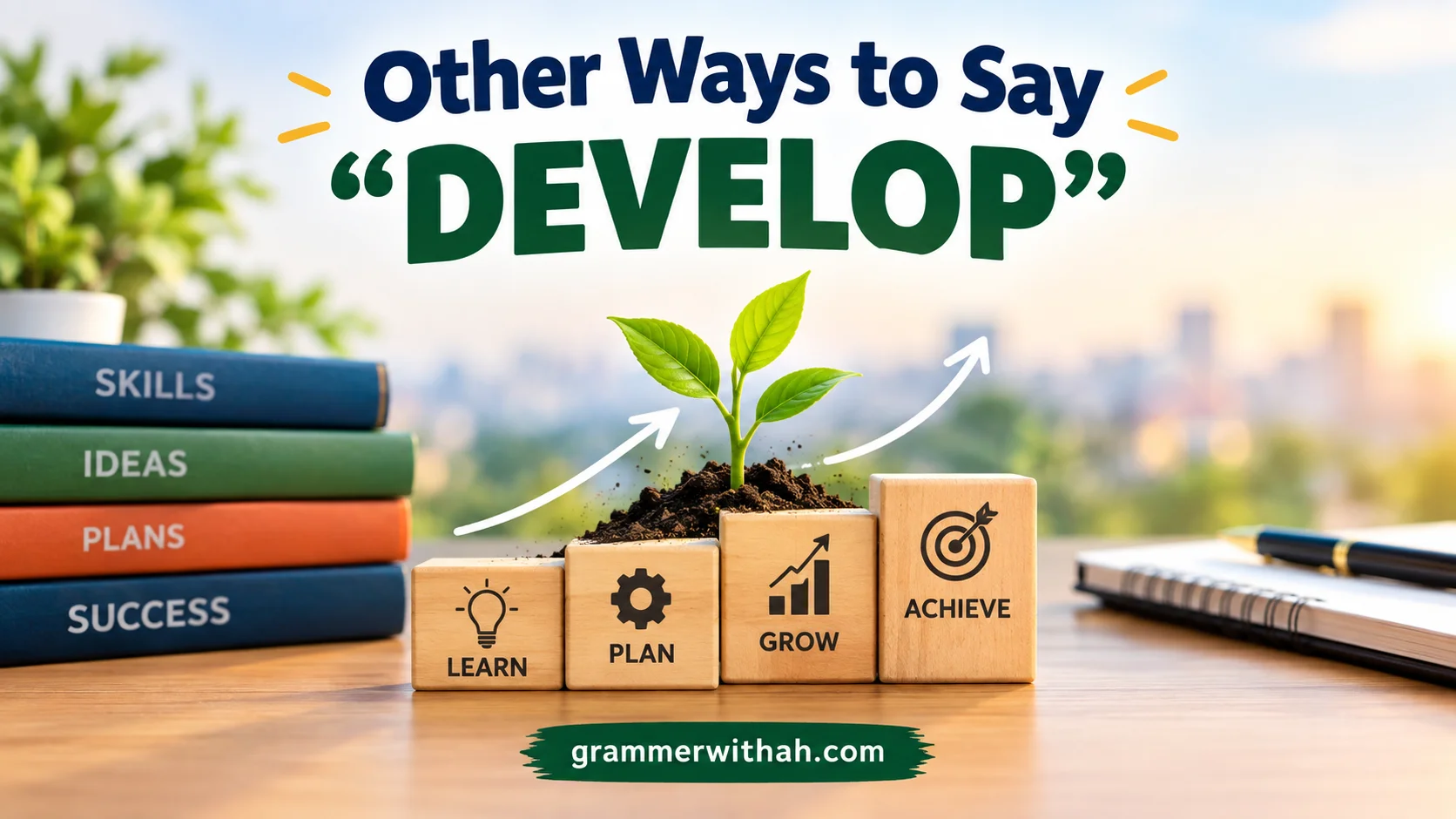 Other Ways to Say “DEVELOP”