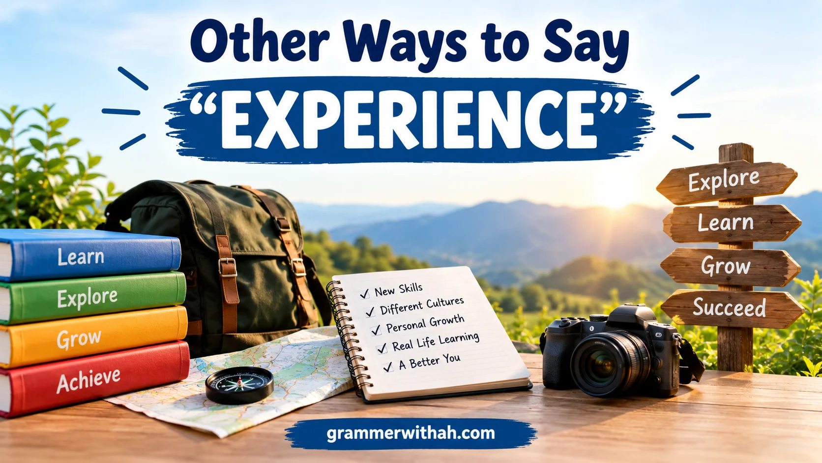 Other Ways to Say “EXPERIENCE”