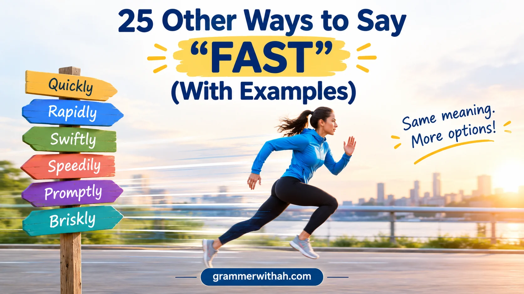 Other Ways to Say “FAST”