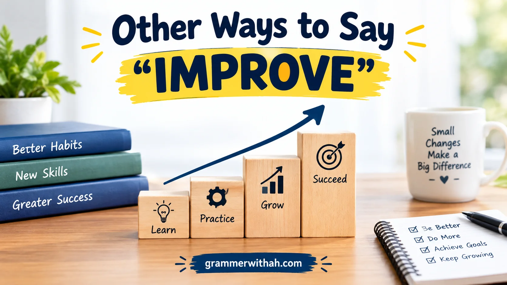 Other Ways to Say “IMPROVE”