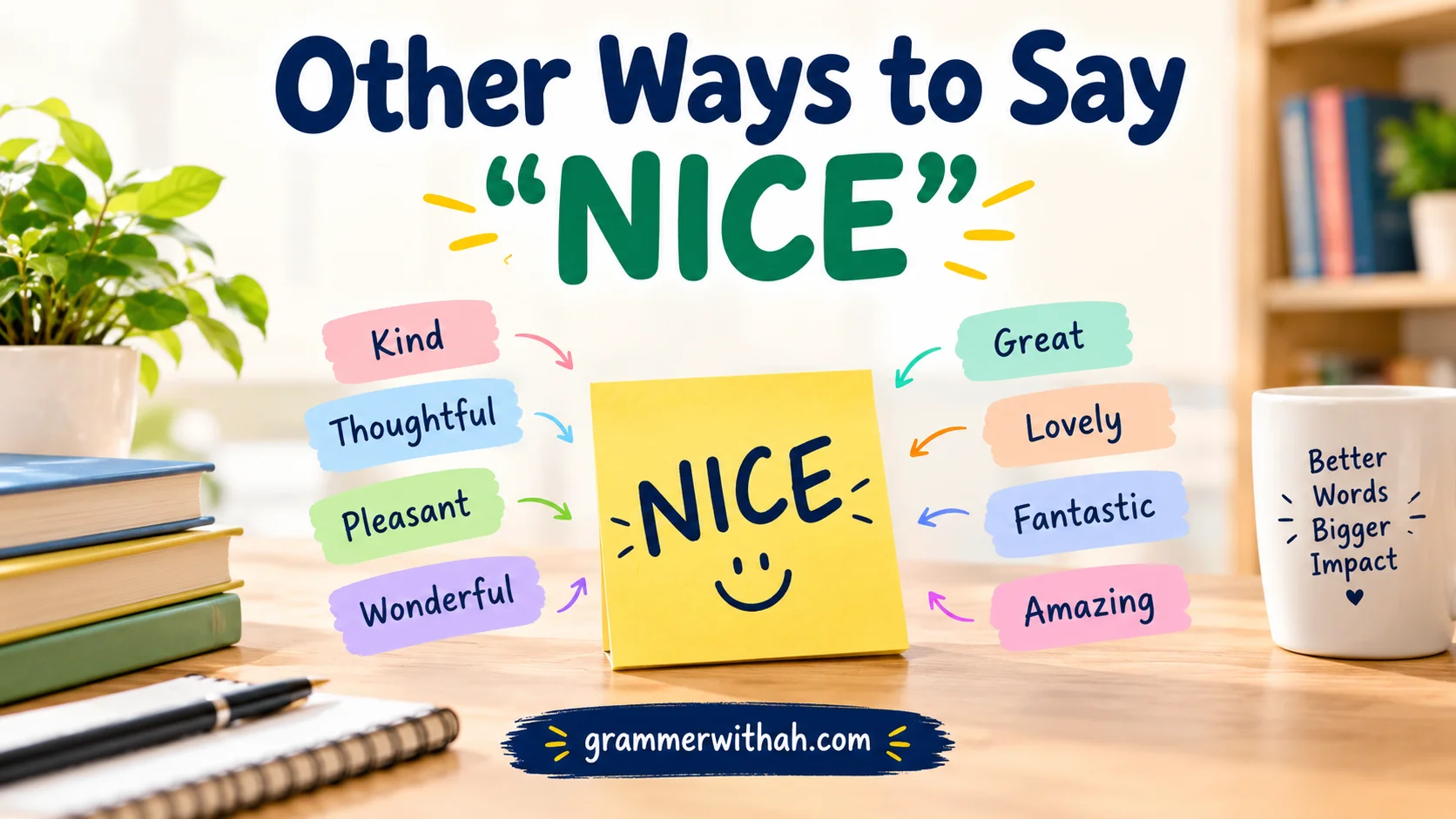 Other Ways to Say “NICE”