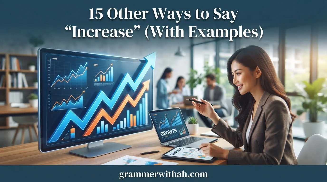 Other Ways to Say “Increase”