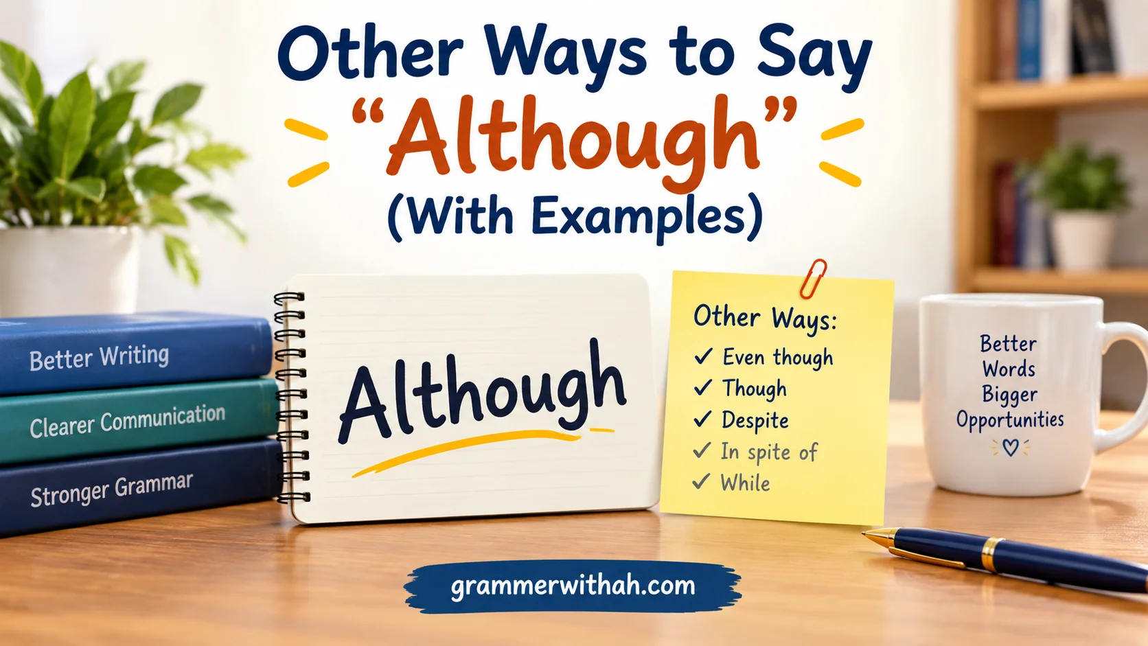 Other Ways to Say “Although”