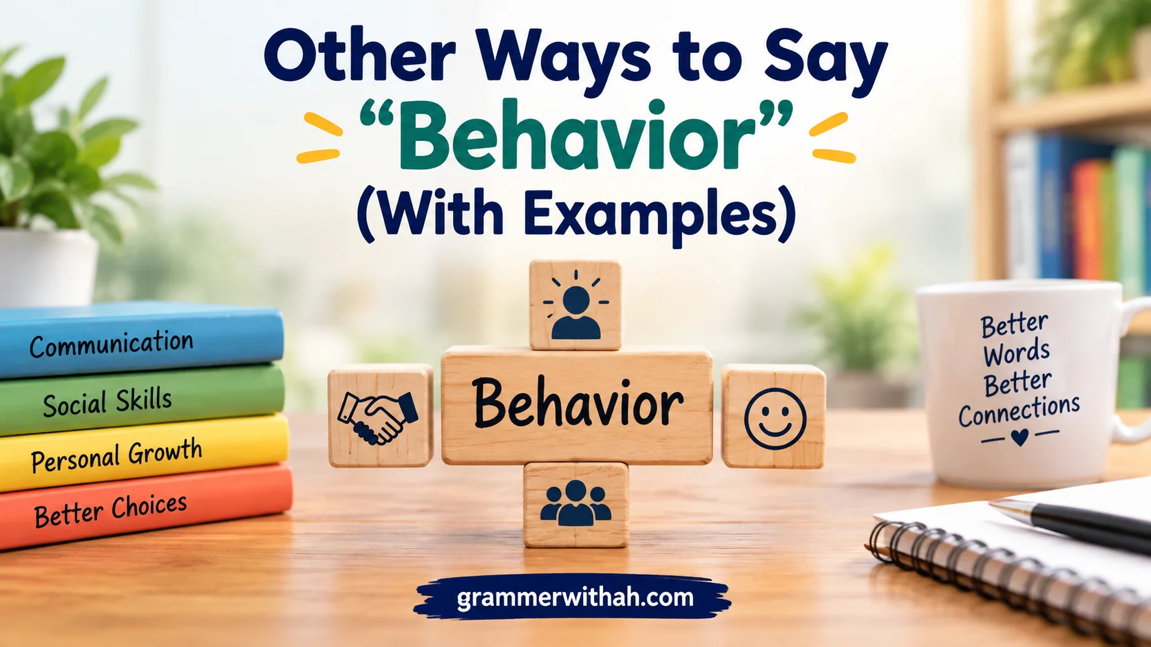 Other Ways to Say “Behavior”