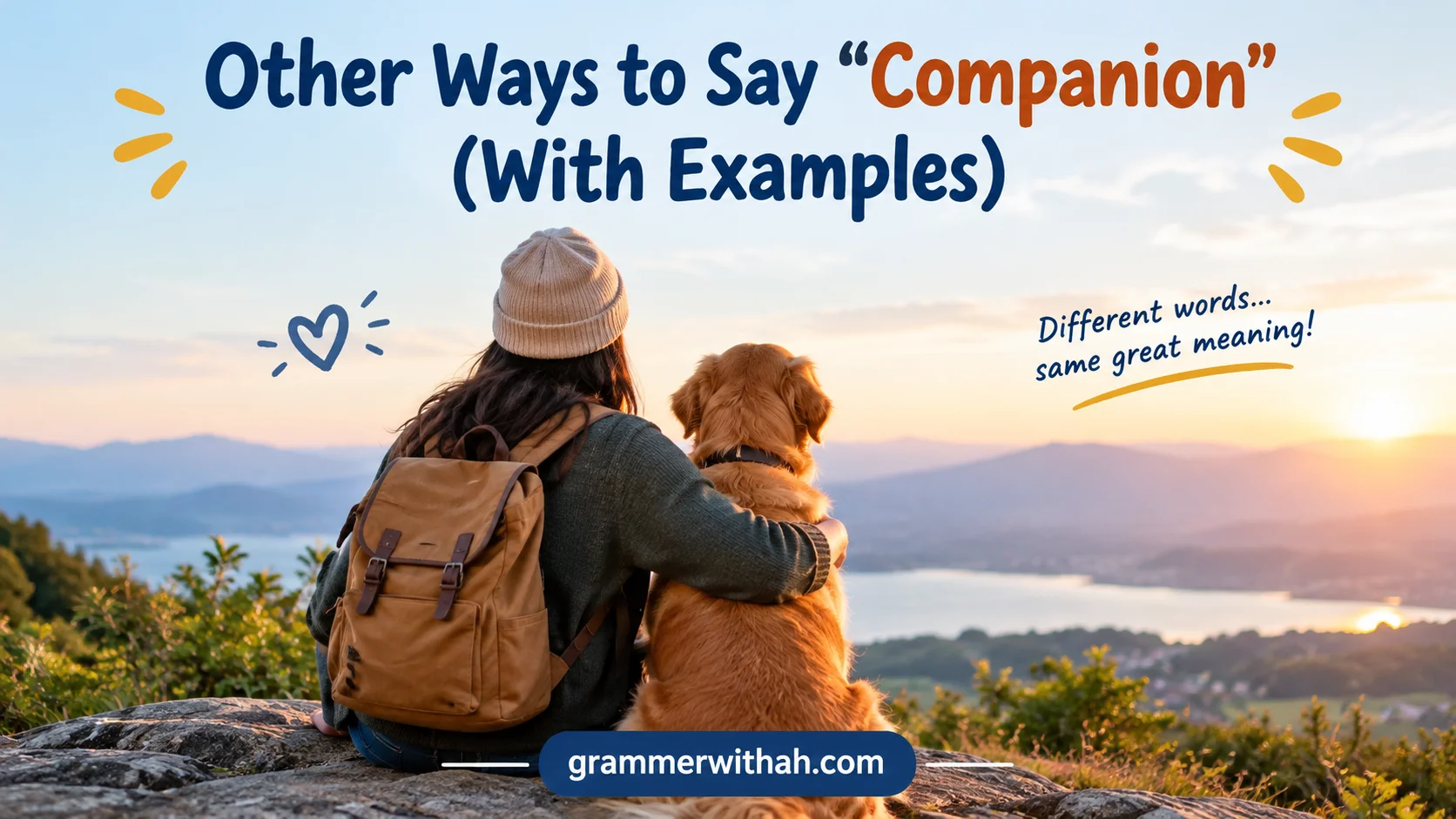 Other Ways to Say “Companion”