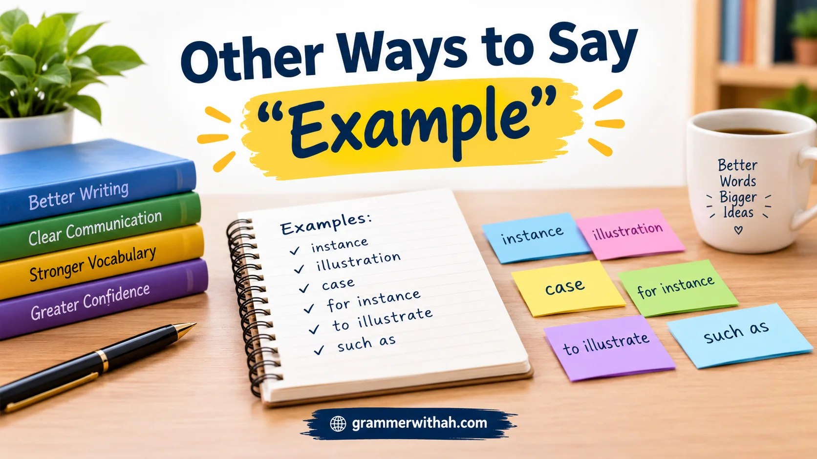 Other Ways to Say “Example”
