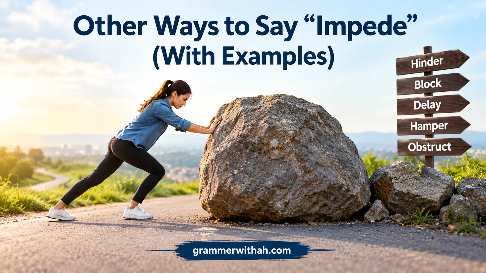 Other Ways to Say “Impede”
