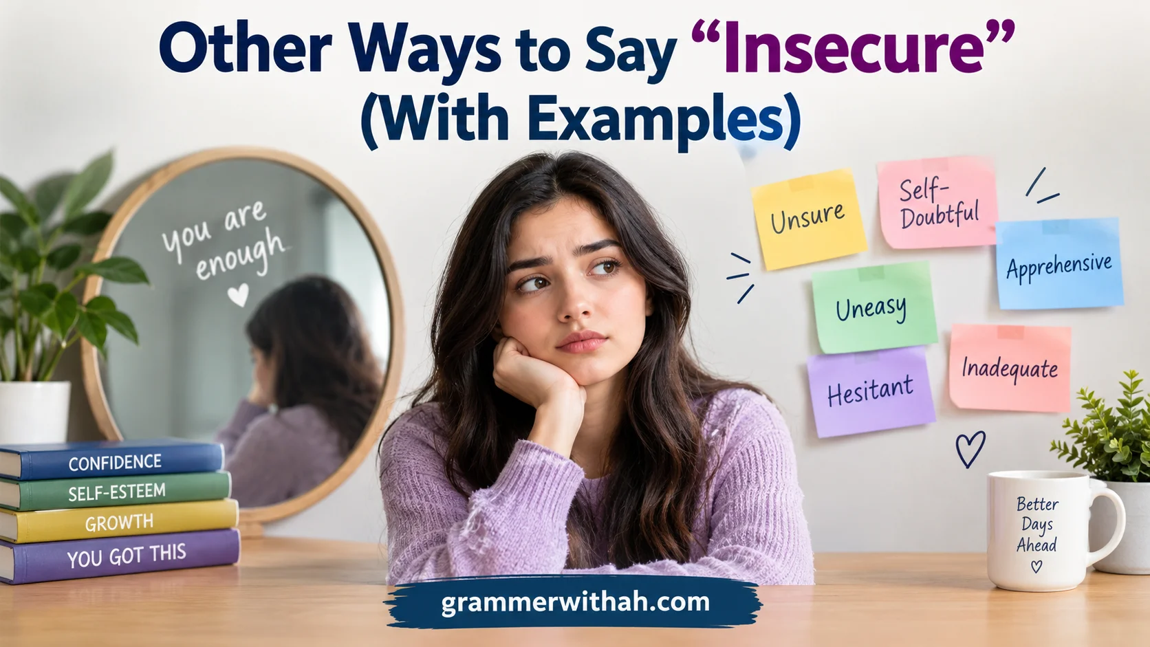 Other Ways to Say “Insecure”