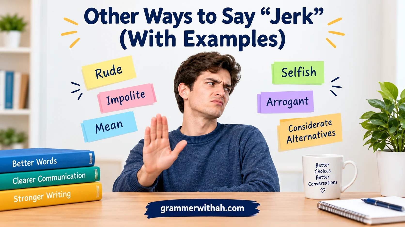 Other Ways to Say “Jerk”