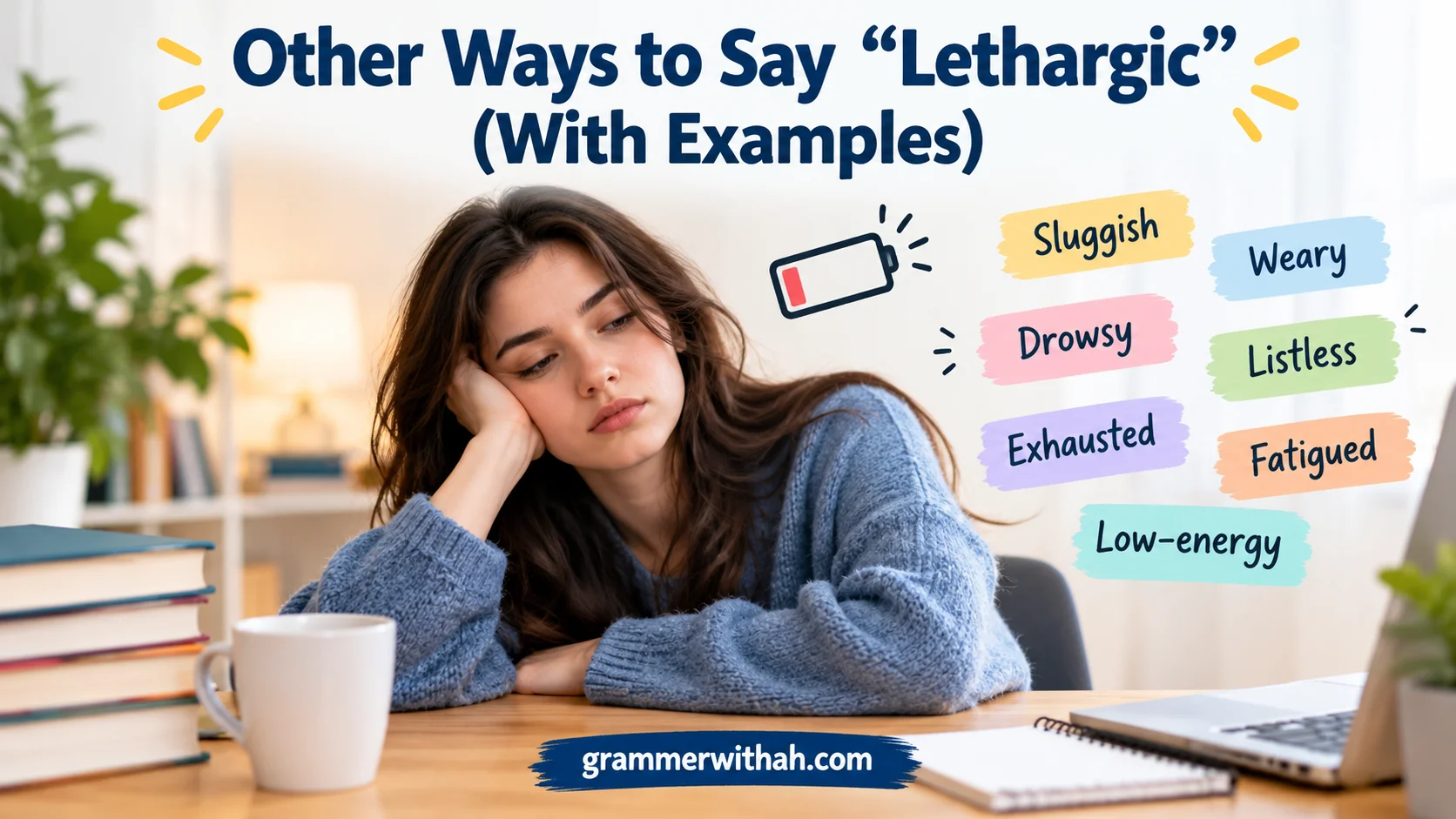 Other Ways to Say “Lethargic”