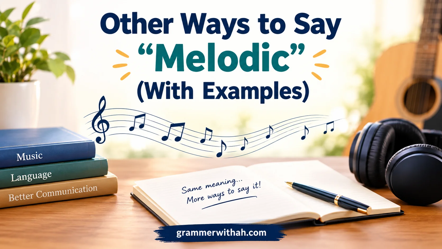 Other Ways to Say “Melodic”