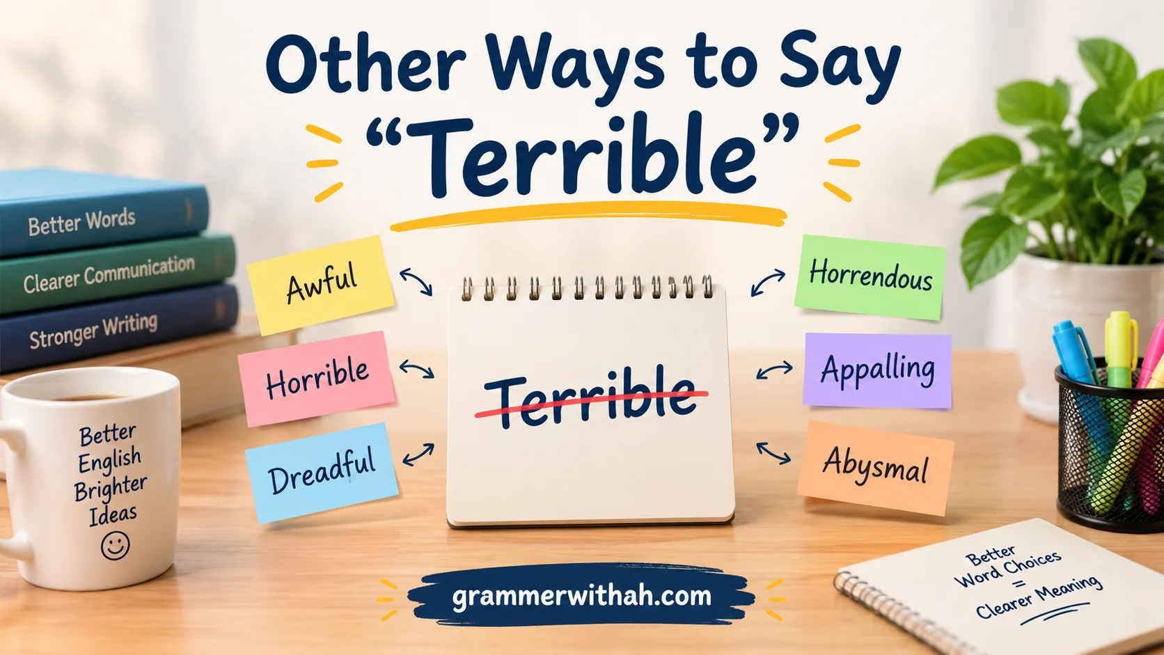 Other Ways to Say “Terrible”